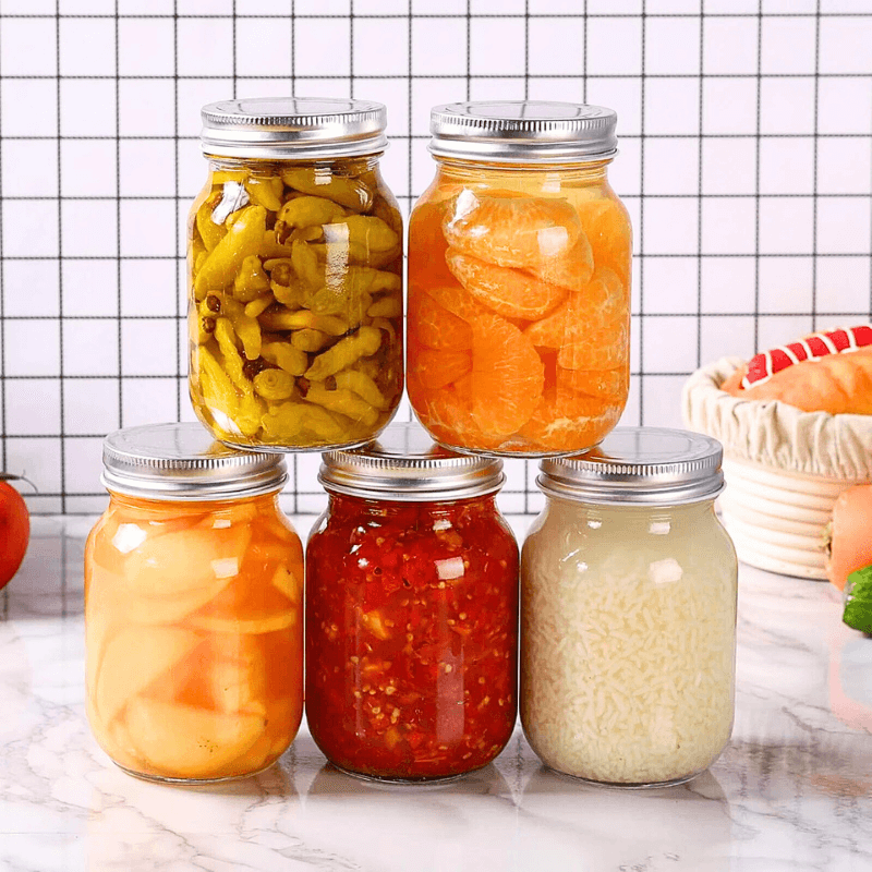 PantryPreserva™ Mason Jar Set
