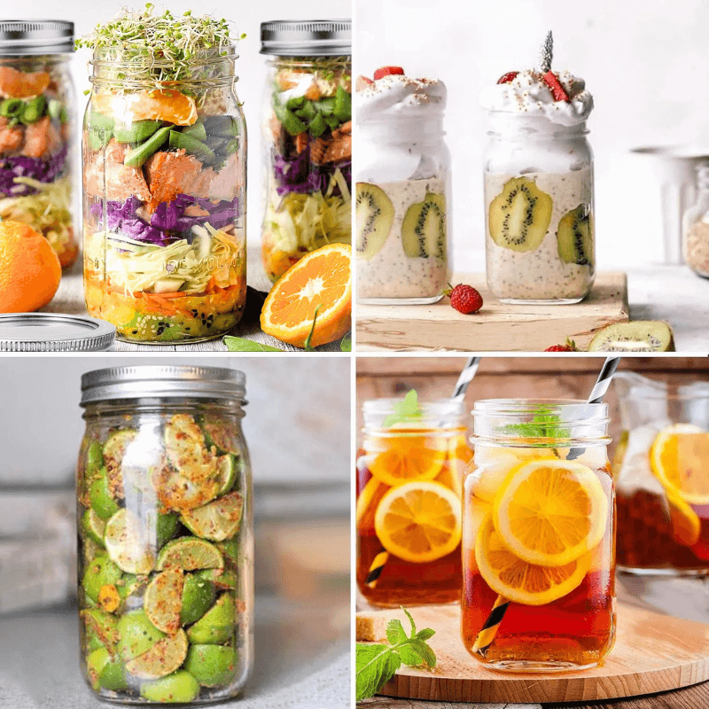 PantryPreserva™ Mason Jar Set
