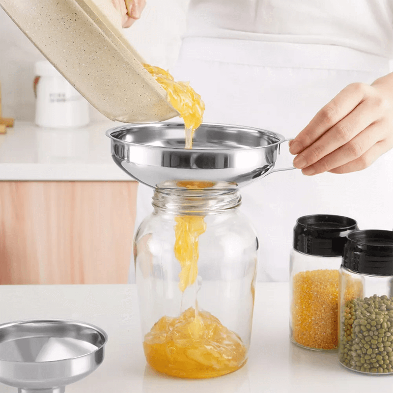 Stainless Steel Funnel Set