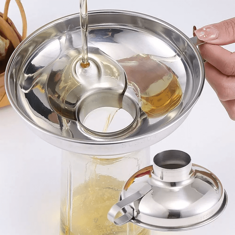 Stainless Steel Funnel Set