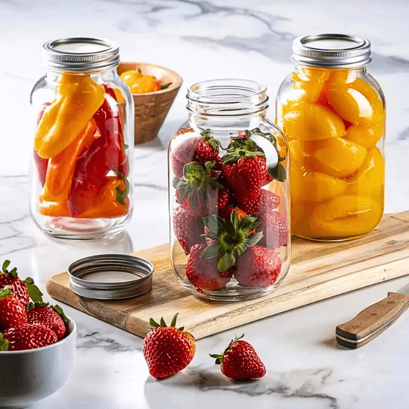 PantryPreserva™ Mason Jar Set