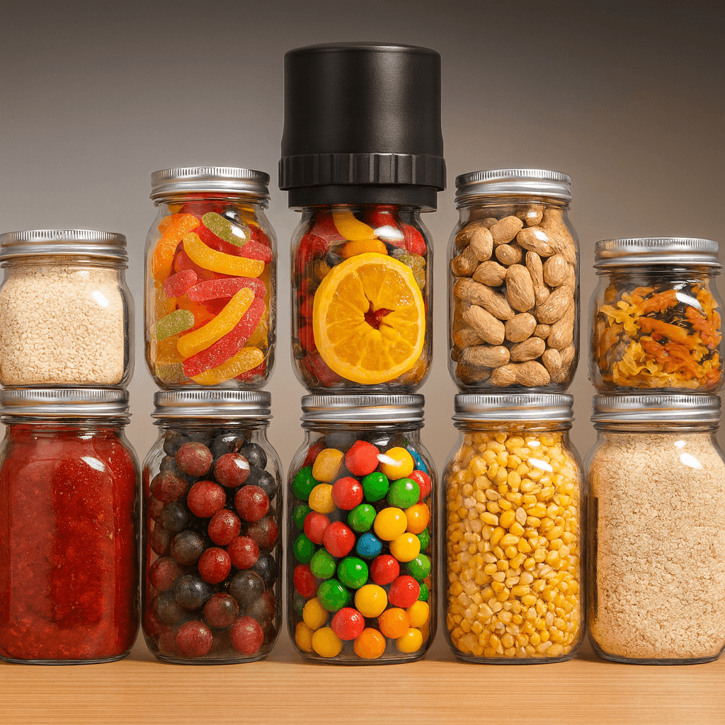 PantryPreserva™ Premium Jar Vacuum Sealer Set