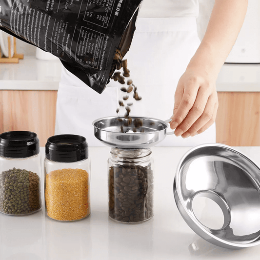 Stainless Steel Funnel Set