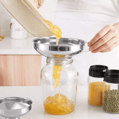 Stainless Steel Funnel Set